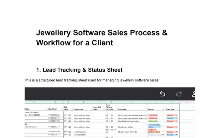 design a simple sales process to improve conversions